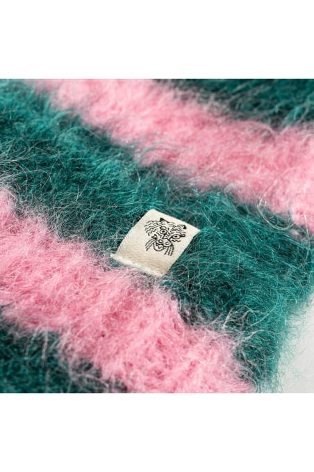 Flip Drip Beanie - Petrol & Pink Kush Flip Drip Beanie - Petrol & Pink Kush