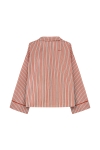 Whitney Stripe Shirt - Mango Kush