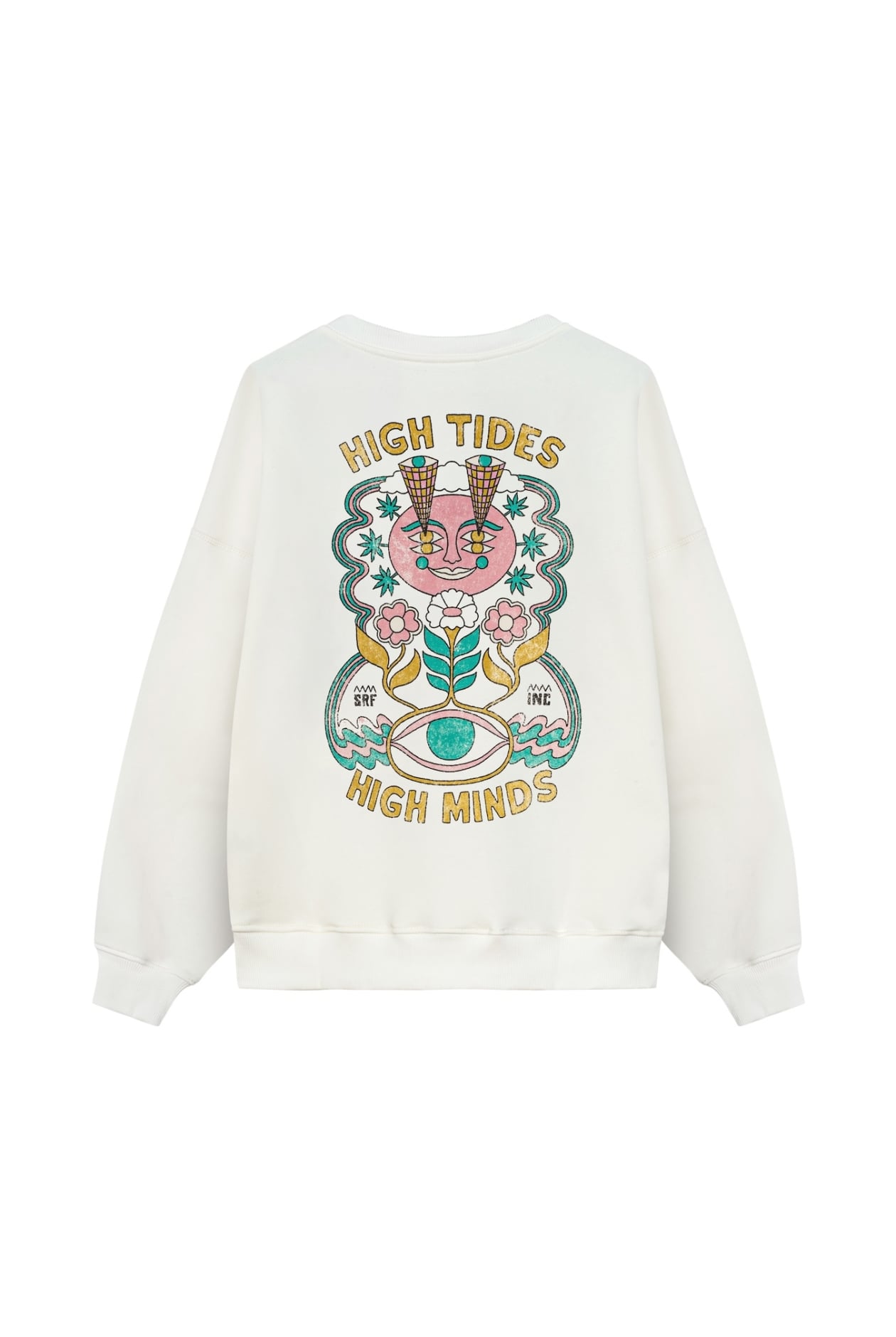 High Tides Sweat - Vintage White