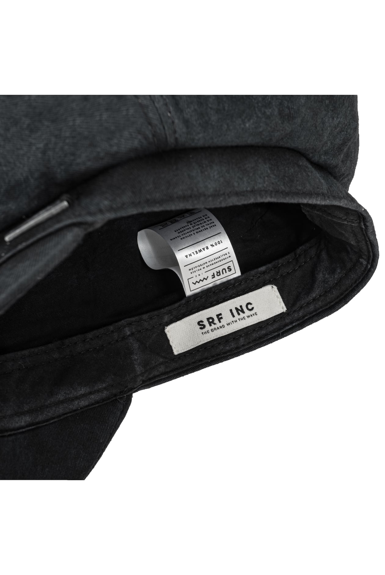 Fiddler Washed Cap - Acid Black