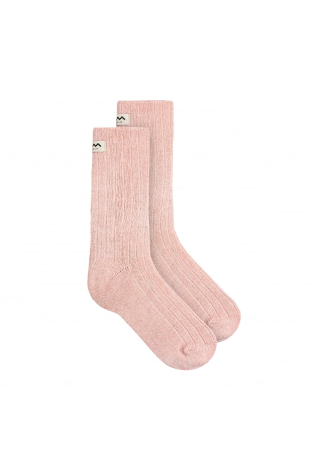 Just Pleasure Wool Socks - Light Pink Just Pleasure Wool Socks - Light Pink