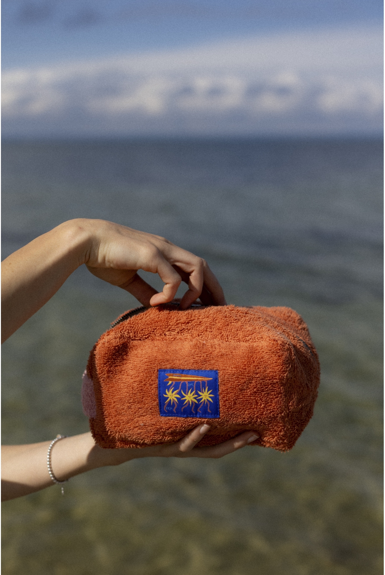 Frotte Travel Pouch - Burnt Orange | Surf Inc.
