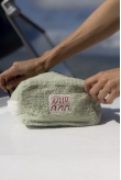 Frotte Travel Pouch - White Sage | Surf Inc. Frotte Travel Pouch - White Sage | Surf Inc.