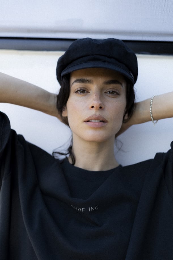 Czapki z daszkiem damskie na Lato 2025  | Fiddler Washed Cap - Acid Black | Surf Inc.