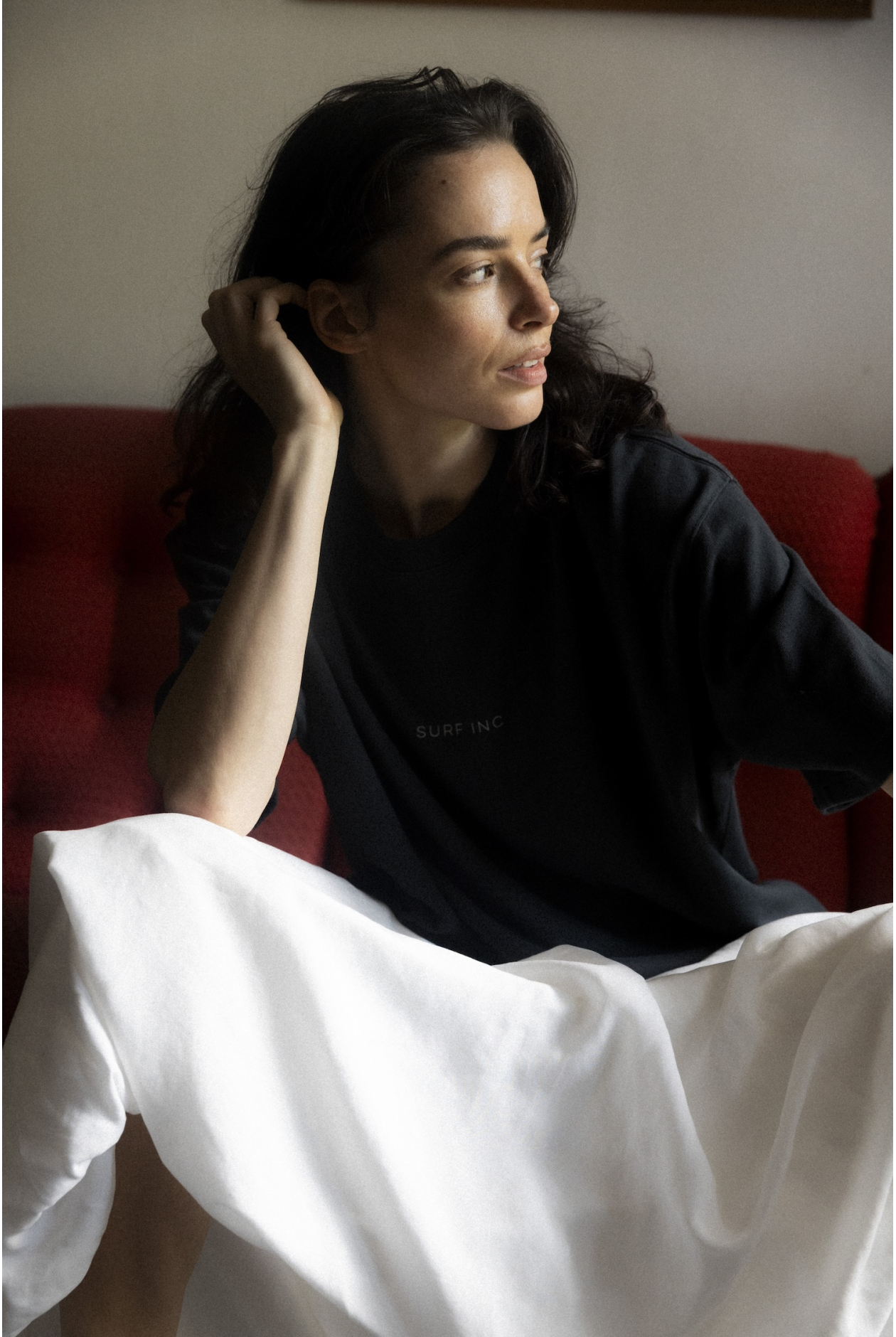 Bauble Ankle Skirt - Super Natural Bauble Ankle Skirt - Super Natural