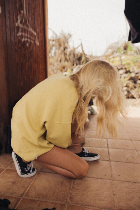 Waffle Longsleeve - Yellow Snow Waffle Longsleeve - Yellow Snow