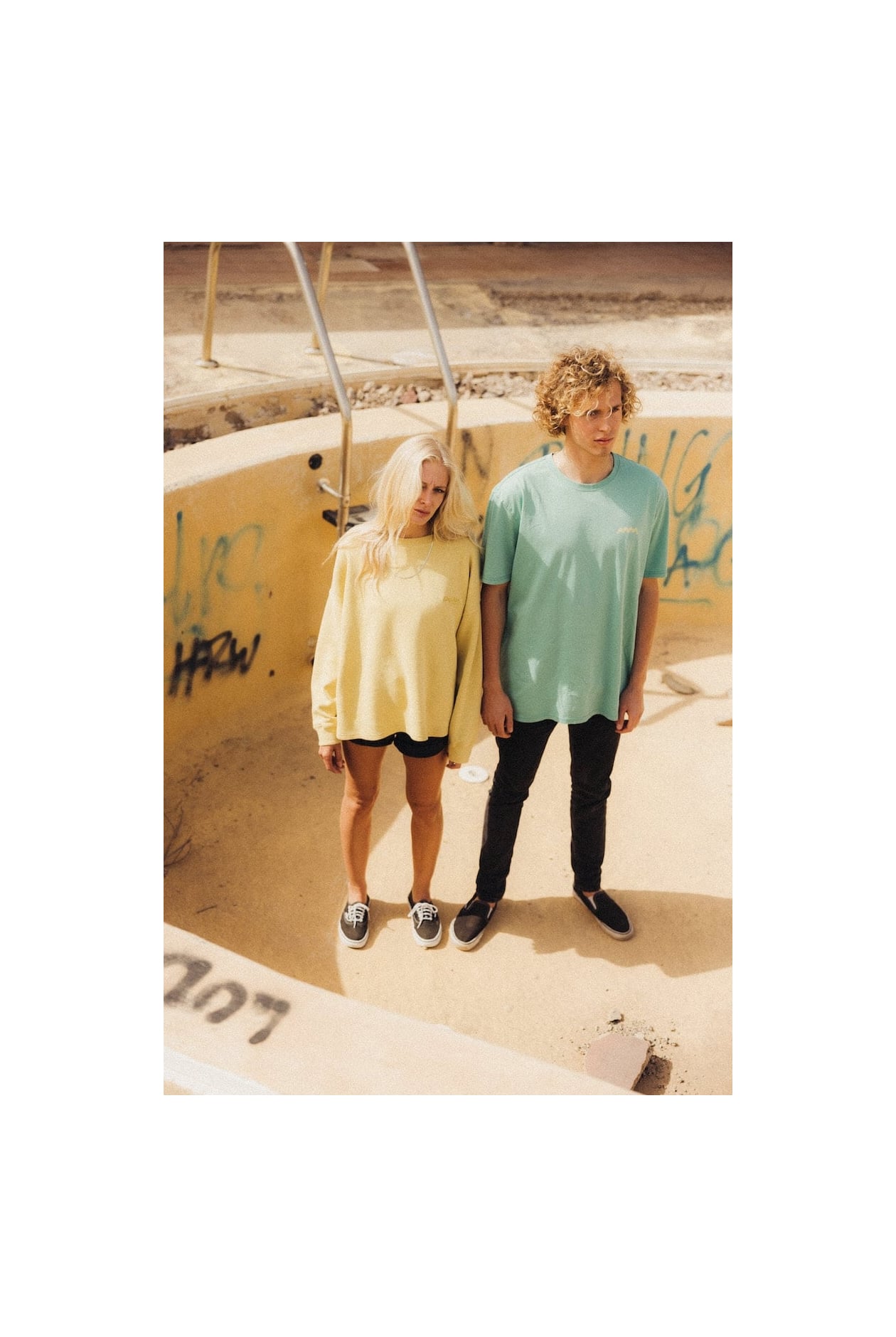 Waffle Longsleeve - Yellow Snow