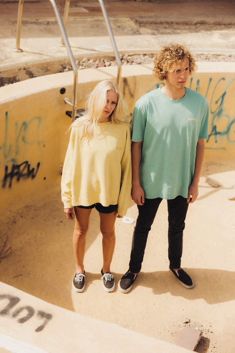 Waffle Longsleeve - Yellow Snow