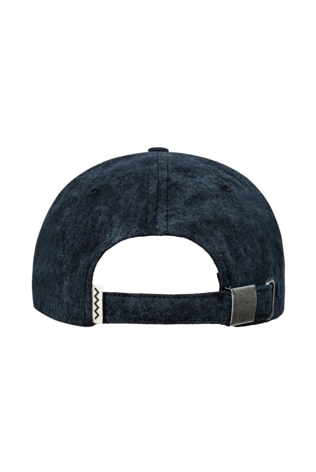 Not A Surfer Washed Cap - Acid Black And Mellow Yellow Not A Surfer Washed Cap - Acid Black And Mellow Yellow