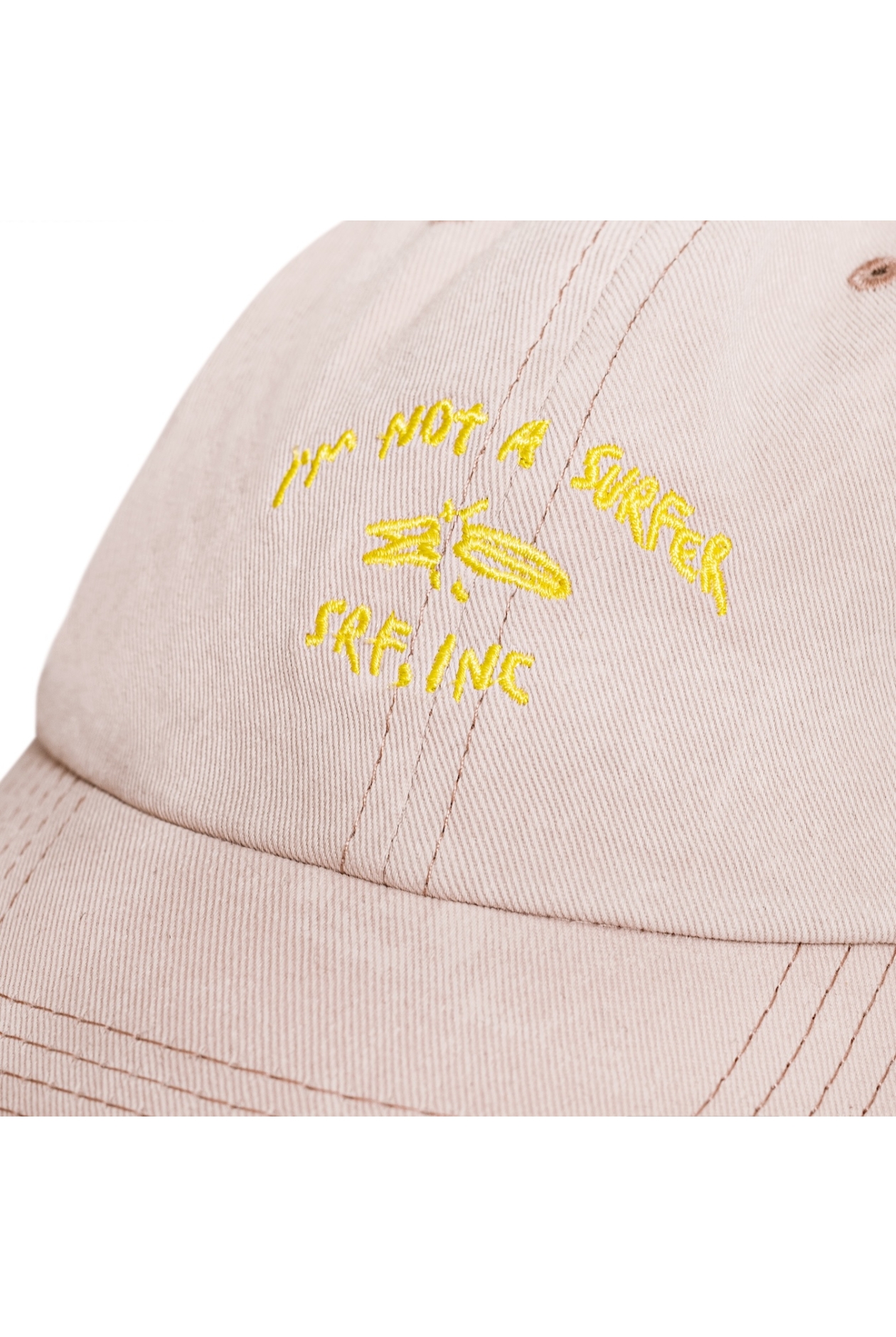 Not A Surfer Washed Cap - Light Pink | Surf Inc. Not A Surfer Washed Cap - Light Pink | Surf Inc.