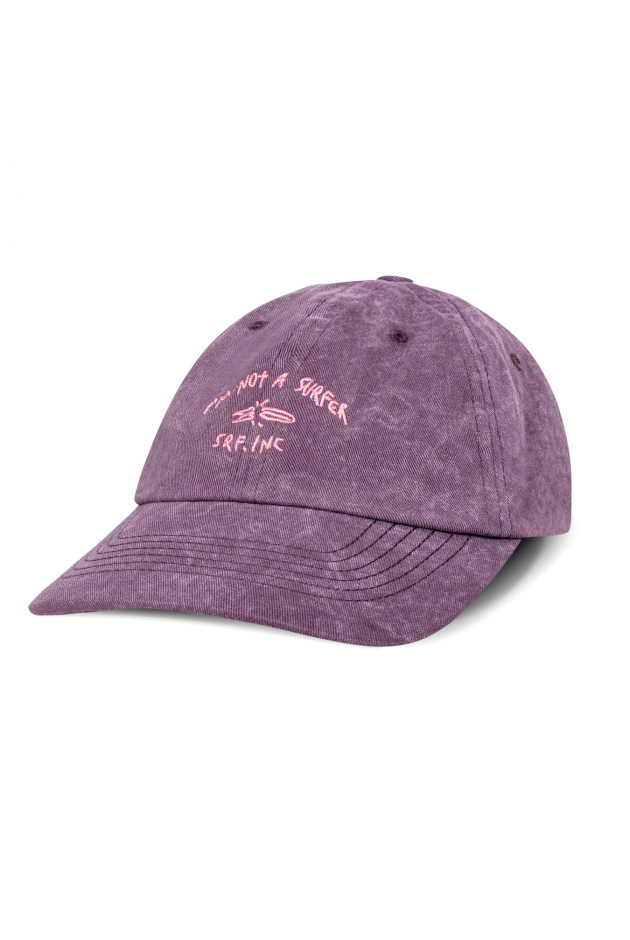 Not A Surfer Washed Cap - Deep Purple | Surf Inc. Not A Surfer Washed Cap - Deep Purple | Surf Inc.