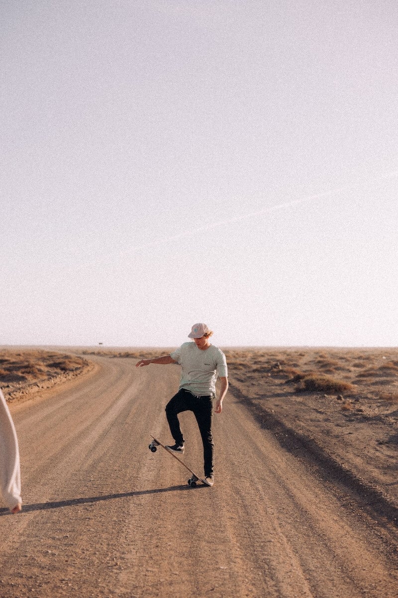 Peachy Surfin Tee - Orbit Mint