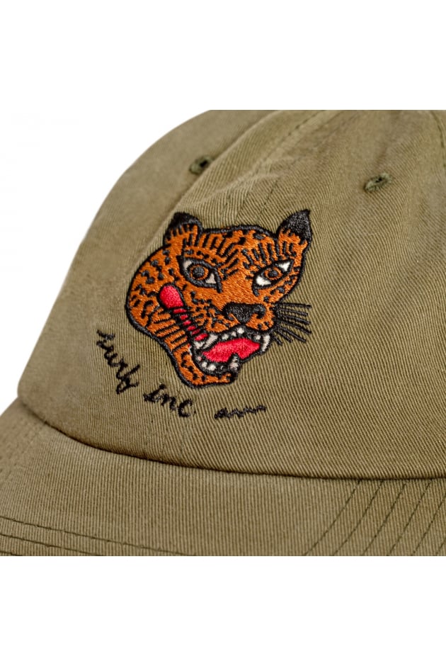 Mat Cat Soft Cap - Khaki Green | Surf Inc. Mat Cat Soft Cap - Khaki Green | Surf Inc.
