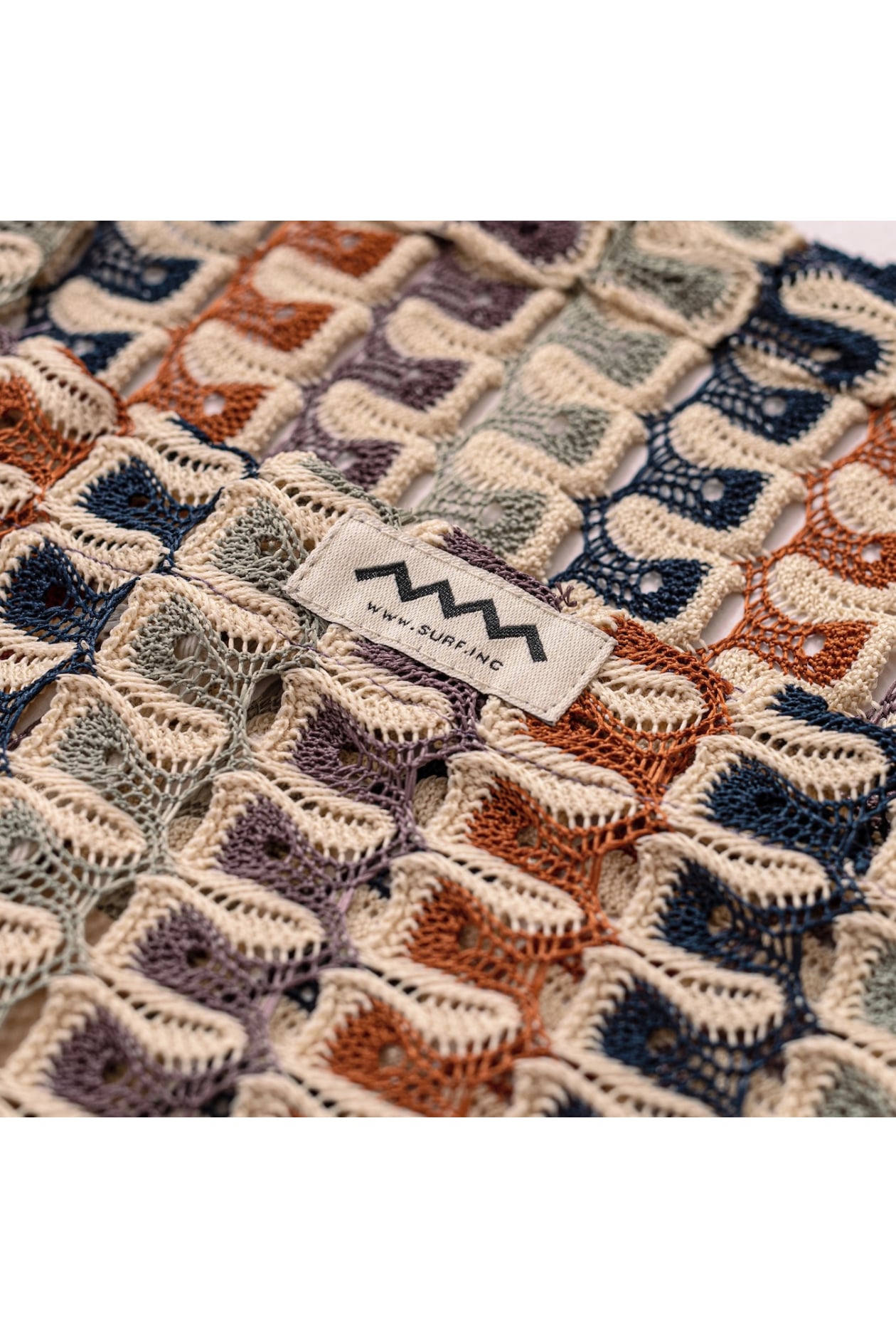 Crochet Crop Top - Multicolor | Surf Inc. Crochet Crop Top - Multicolor | Surf Inc.