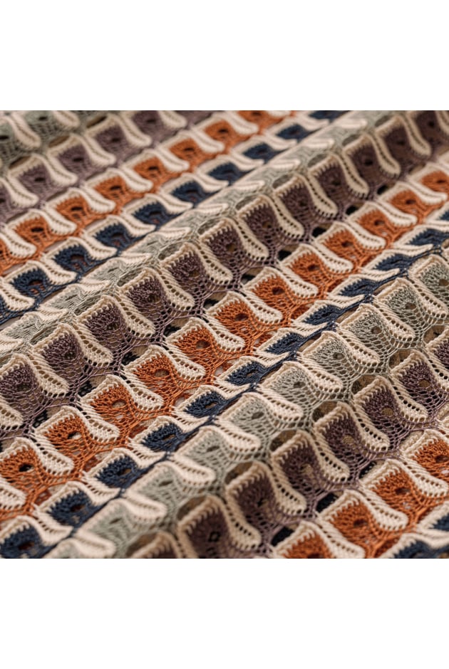 Crochet Loose Pants - Multicolor Crochet Loose Pants - Multicolor