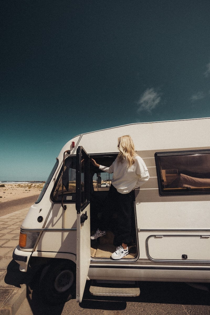 Waffle Hoodie - Vintage White