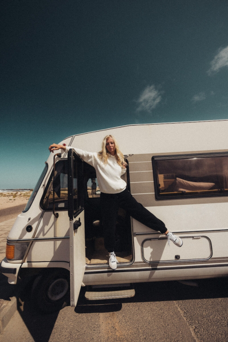 Waffle Hoodie - Vintage White Waffle Hoodie - Vintage White