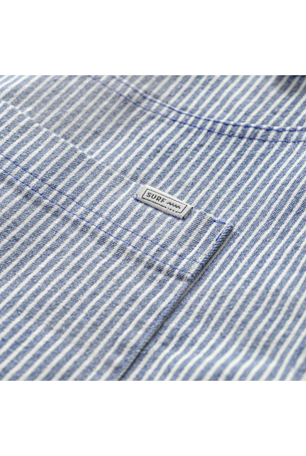 Denim Stripe Shorts - Light Blue | Surf Inc. Denim Stripe Shorts - Light Blue | Surf Inc.