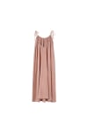 Ankle Loose Muslin Dress - Peach Fuzz