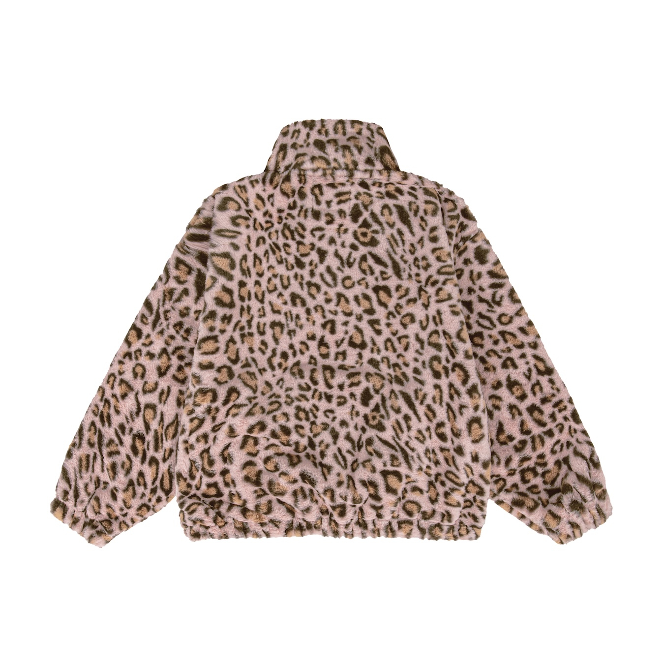 Wild Fuzz High Neck Sweat - Pink Kush