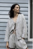 Sprinkle Mini Jacket - Vintage White & Space Sprinkle Mini Jacket - Vintage White & Space