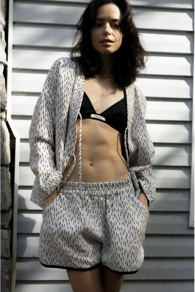 Sprinkle Shorts - Vintage White & Space Black Sprinkle Shorts - Vintage White & Space Black