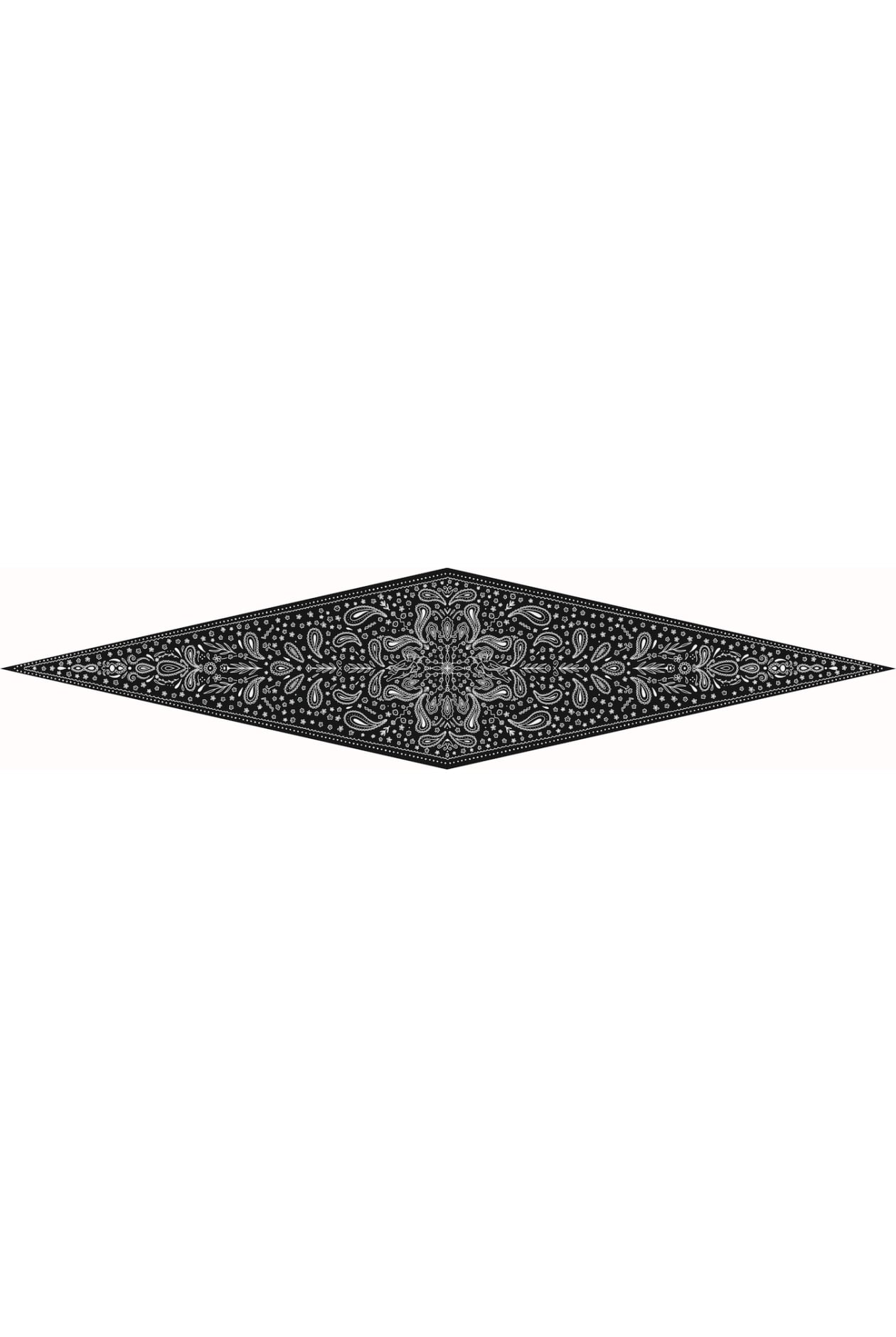 Celestial Silk Scarf - Space Black