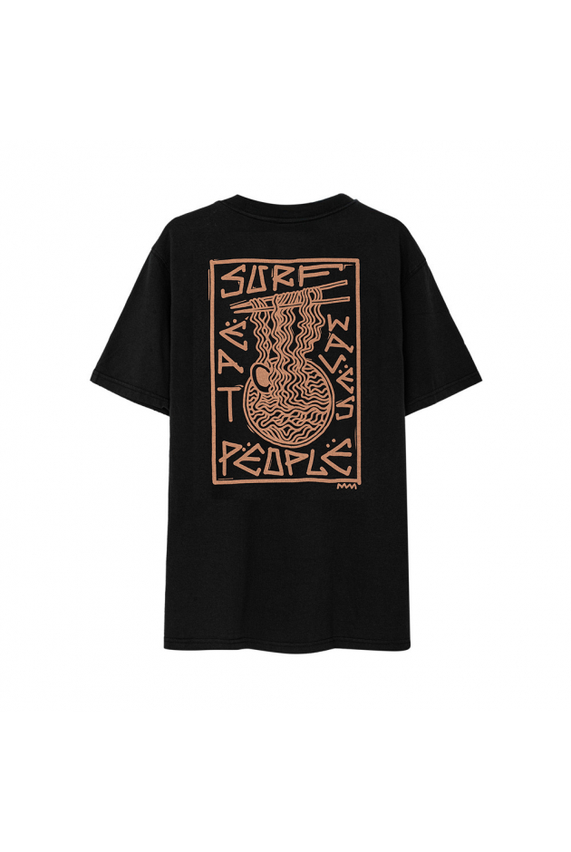 Surf Ramen Tee - Acid Black Surf Ramen Tee - Acid Black