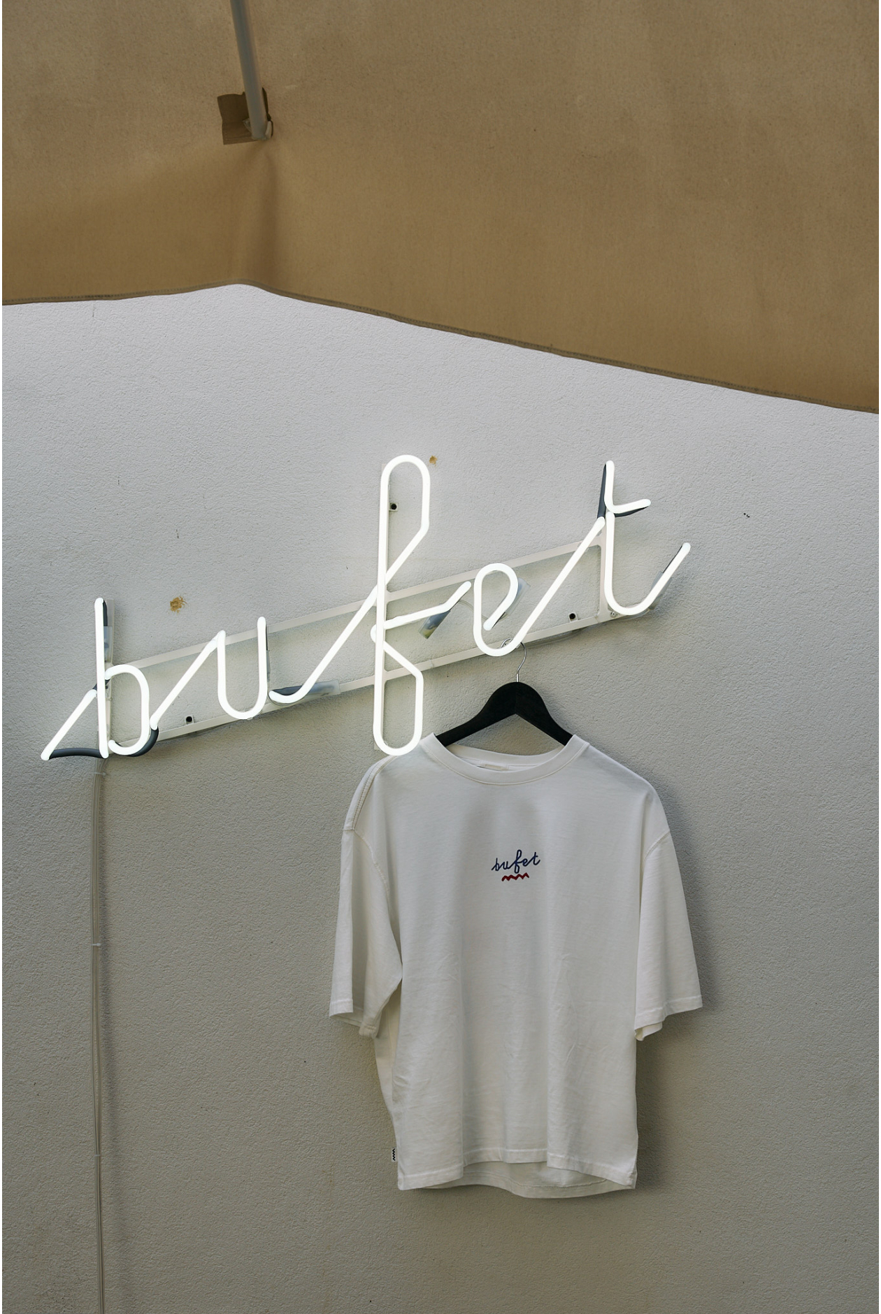 Bufet KRK Box Tee - Vintage White Bufet KRK Box Tee - Vintage White