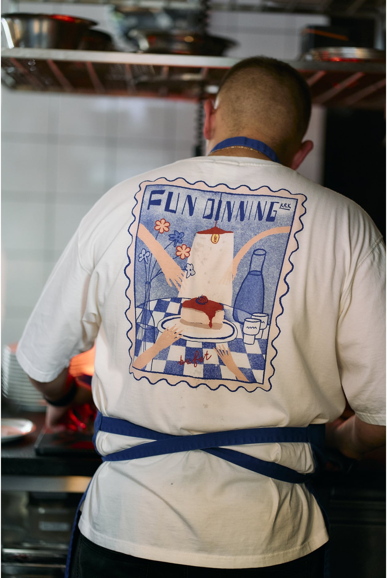 Bufet KRK Box Tee - Vintage White | Surf Inc. Bufet KRK Box Tee - Vintage White | Surf Inc.