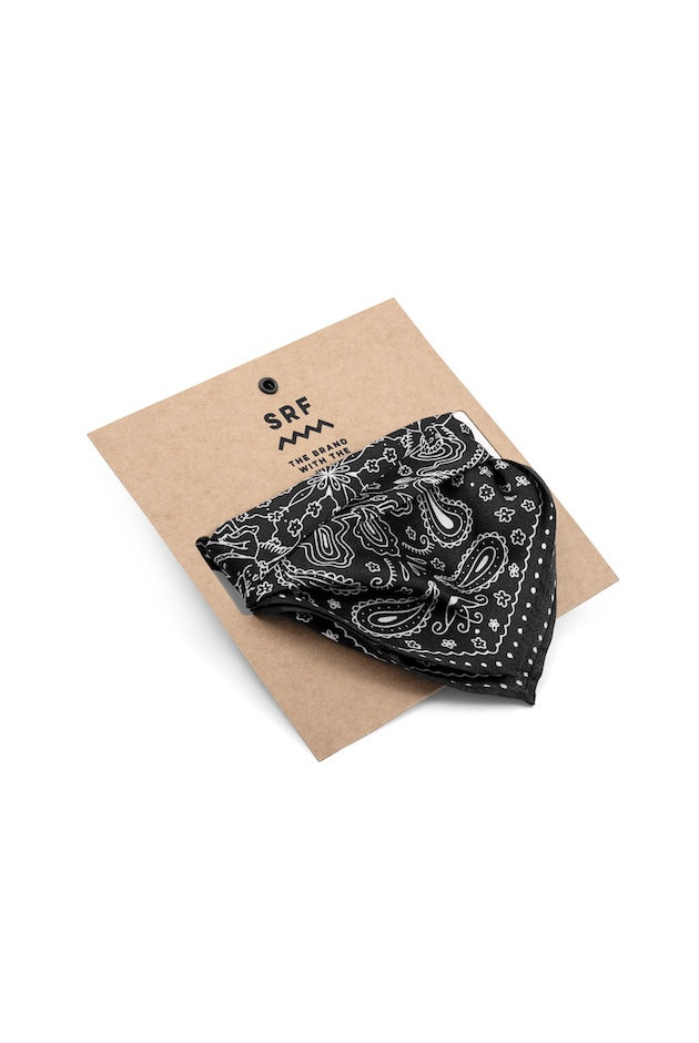 Celestial Silk Scarf - Space Black Celestial Silk Scarf - Space Black
