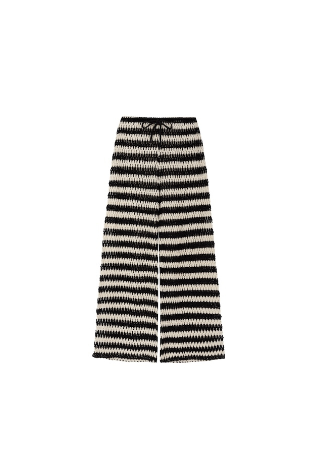 Zebra Crochet Pants - Super Natural | Surf Inc. Zebra Crochet Pants - Super Natural | Surf Inc.