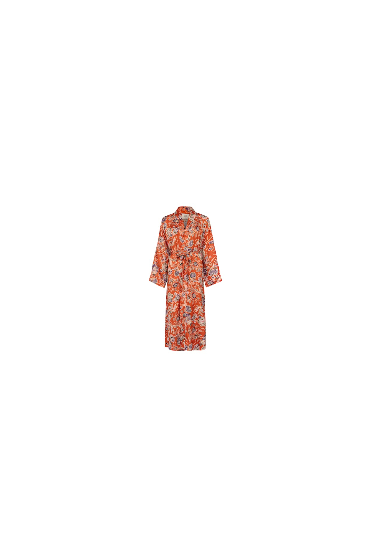 Floral Kimono - Orange Haze | Surf Inc.