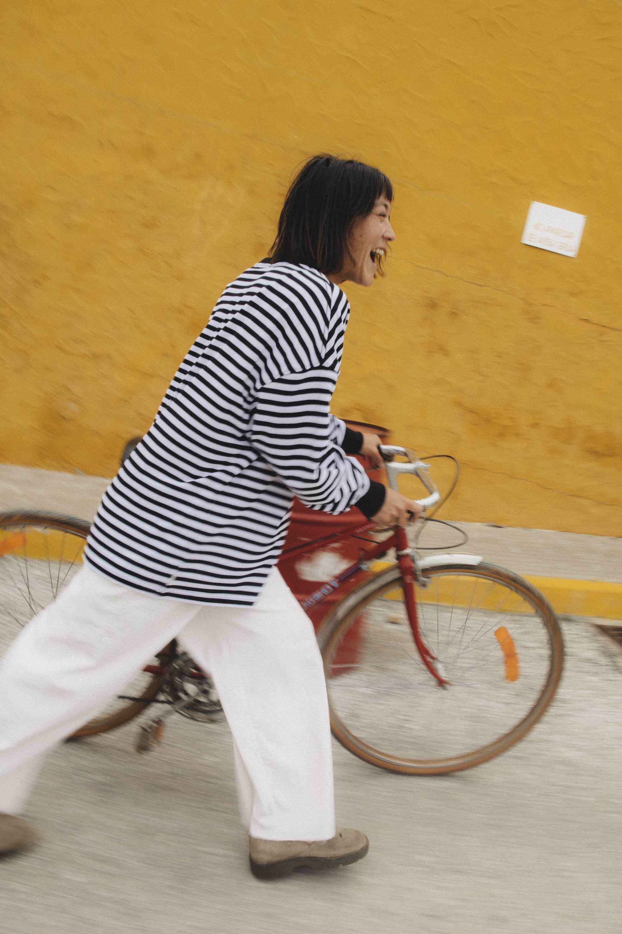 Cord Wide Leg Pants - Vintage White Cord Wide Leg Pants - Vintage White