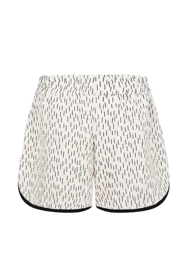Sprinkle Shorts - Vintage White & Space Black Sprinkle Shorts - Vintage White & Space Black