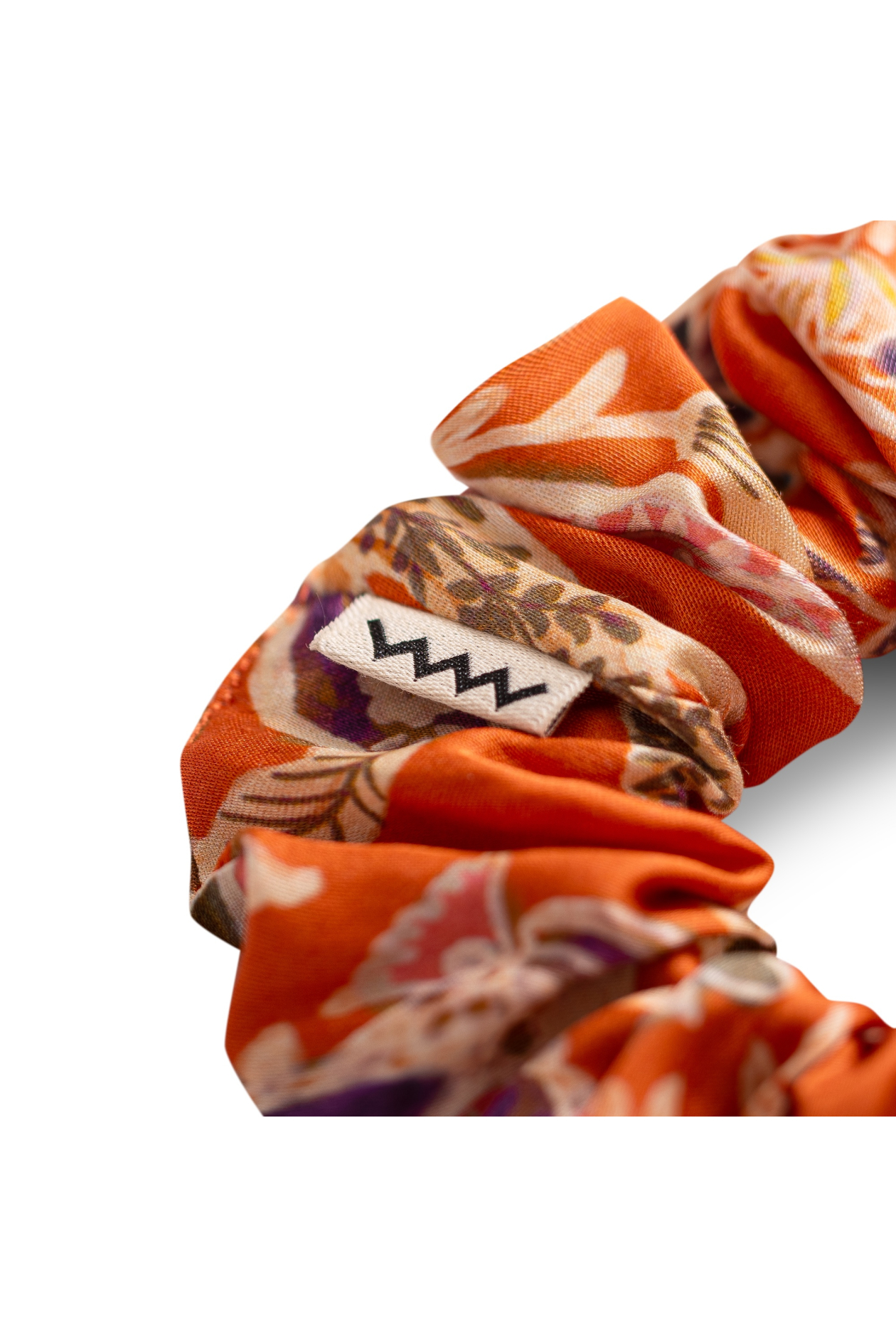 Floral Hair Scrunchie - Orange Haze | Surf Inc. Floral Hair Scrunchie - Orange Haze | Surf Inc.