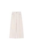 Cord Wide Leg Pants - Vintage White Cord Wide Leg Pants - Vintage White