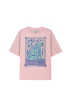 Born To Roar Box Tee - Pink Kush