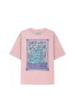 Born To Roar Box Tee - Pink Kush Born To Roar Box Tee - Pink Kush