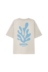 Underwater Life Box Tee - Light Pistachio