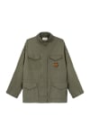 Mat Cat Jacket - Khaki Tree
