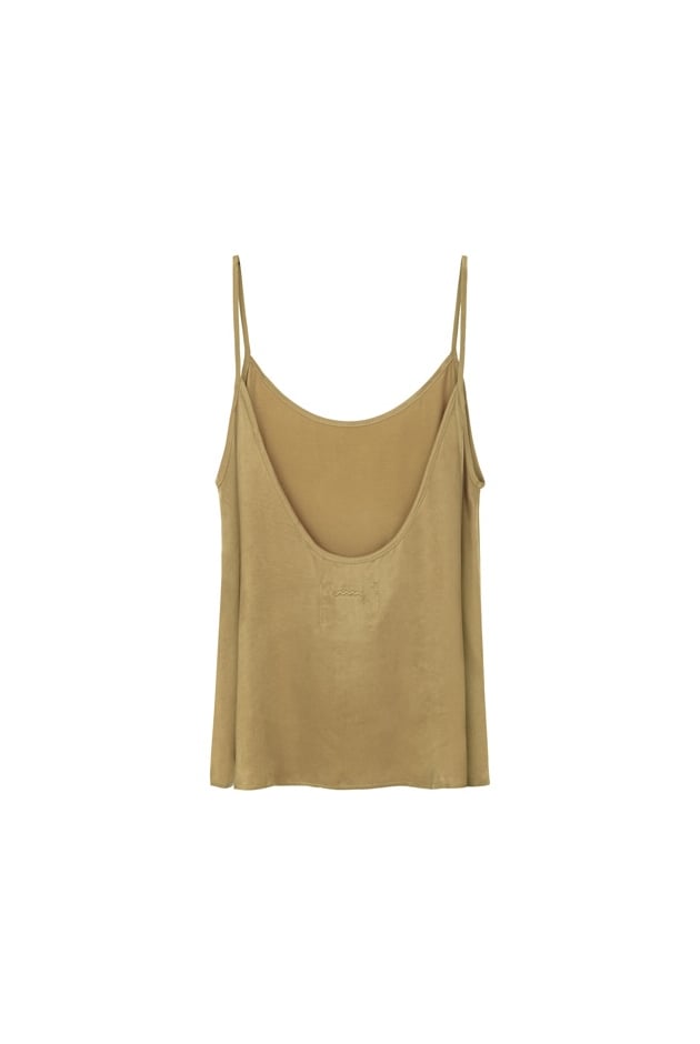 Cupro Loose Top - Golden Haze Cupro Loose Top - Golden Haze