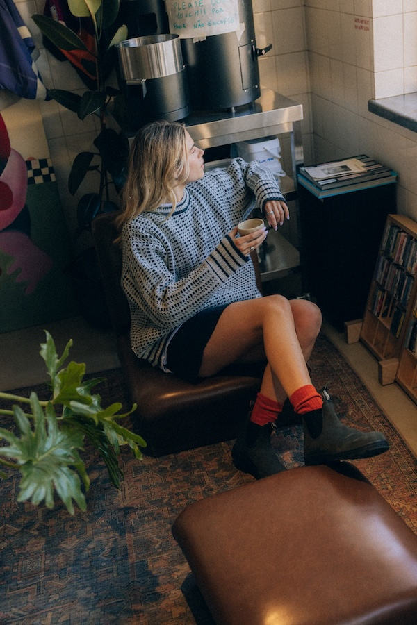 Mini Cupro Skirt - Space Black