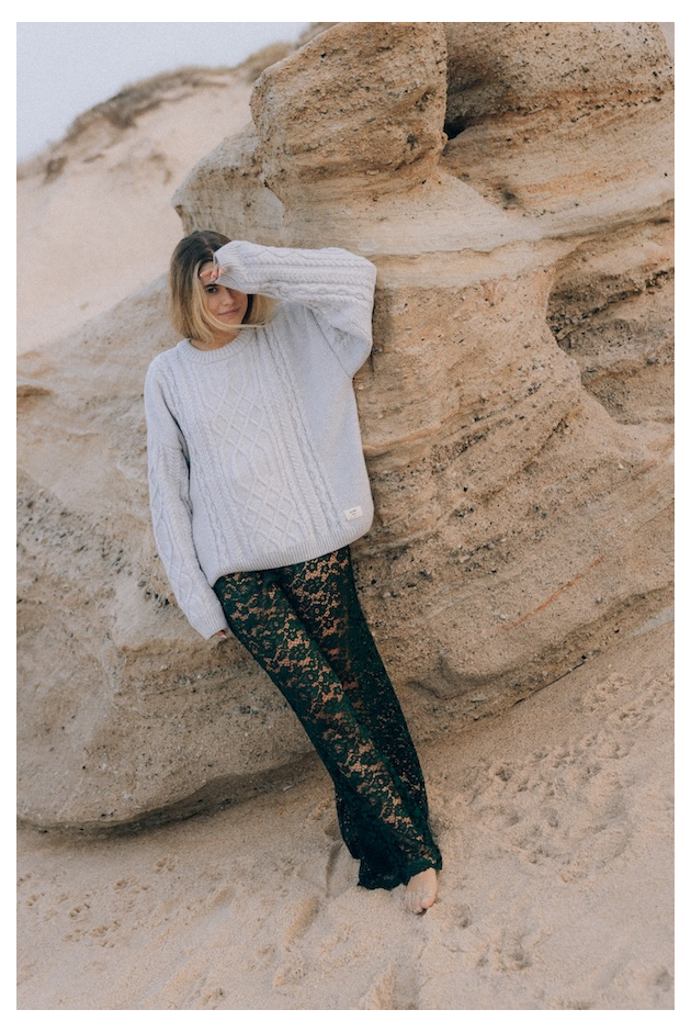 Sheer Lace Pants - Green Queen Sheer Lace Pants - Green Queen