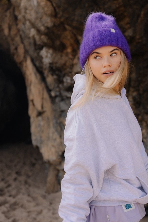 Olivia Beanie - Grape OG