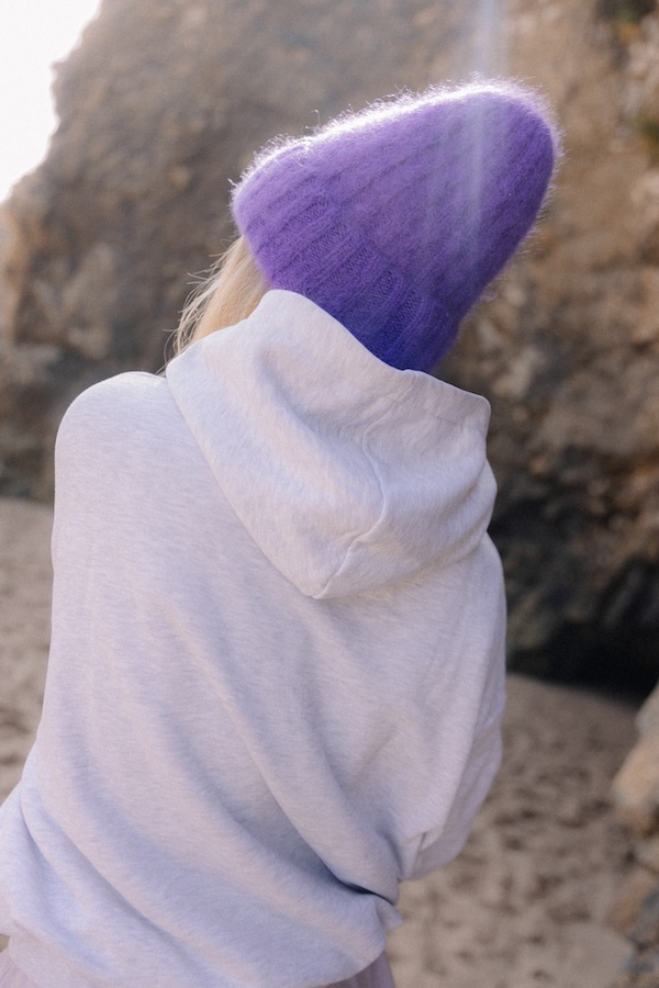 Olivia Beanie - Grape OG