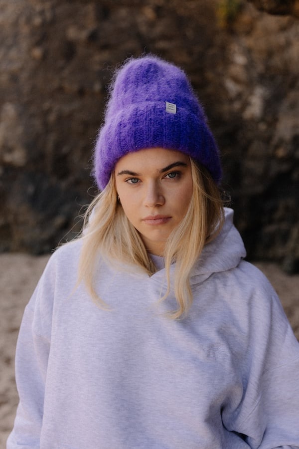 Olivia Beanie - Grape OG