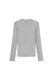 Stripe Lyocell Longsleeve - Stone Grey Stripe Lyocell Longsleeve - Stone Grey