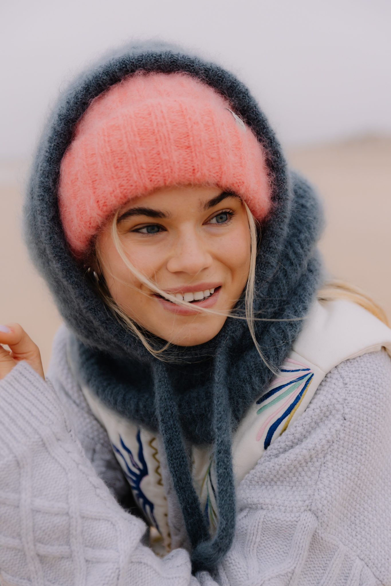 Olivia Beanie - Grapefruit Kush