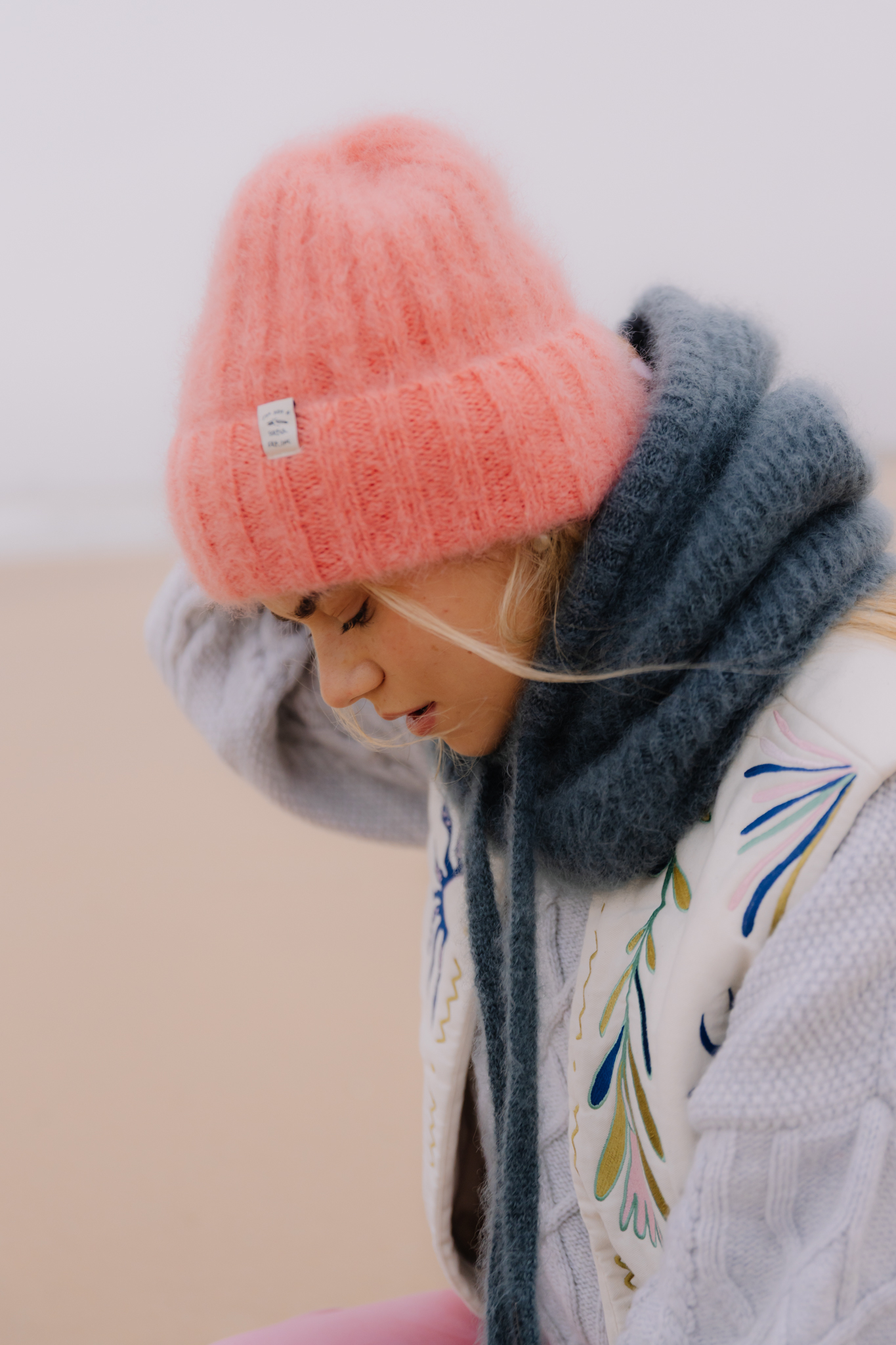 Olivia Beanie - Grapefruit Kush